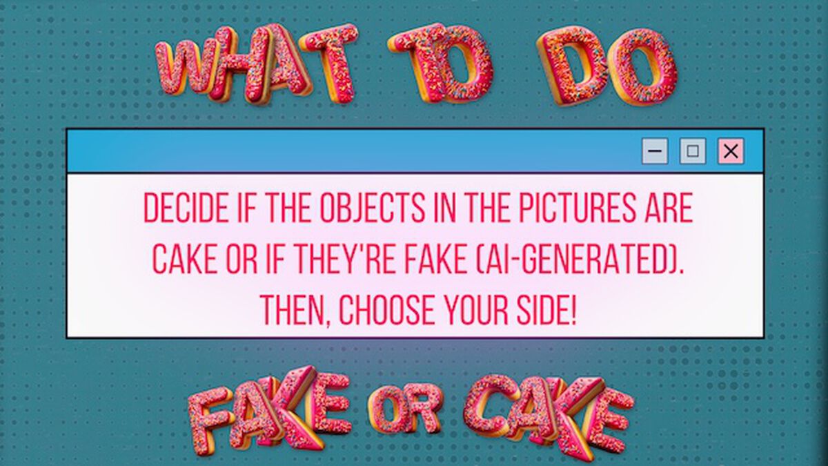 Fake or Cake image number null